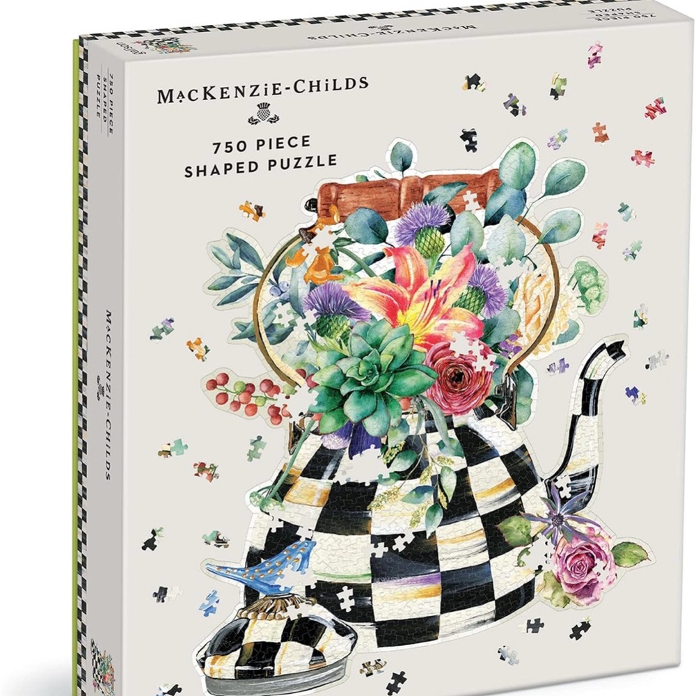 MacKenzie-Childs Black and White Puzzle Game